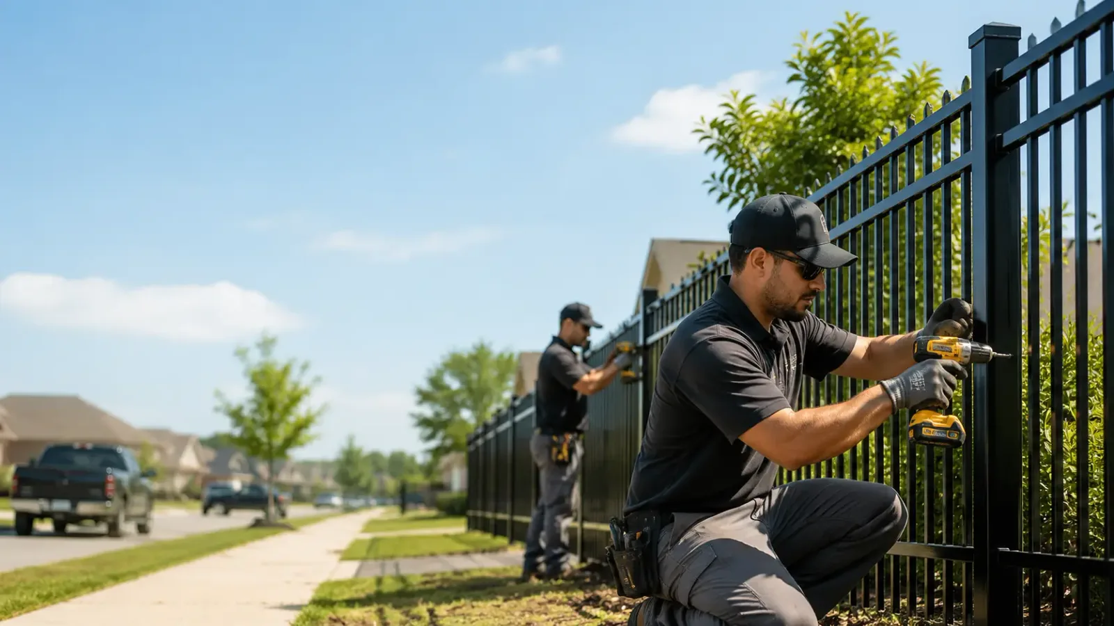 Metal Fence Installation in Hardesty, OK